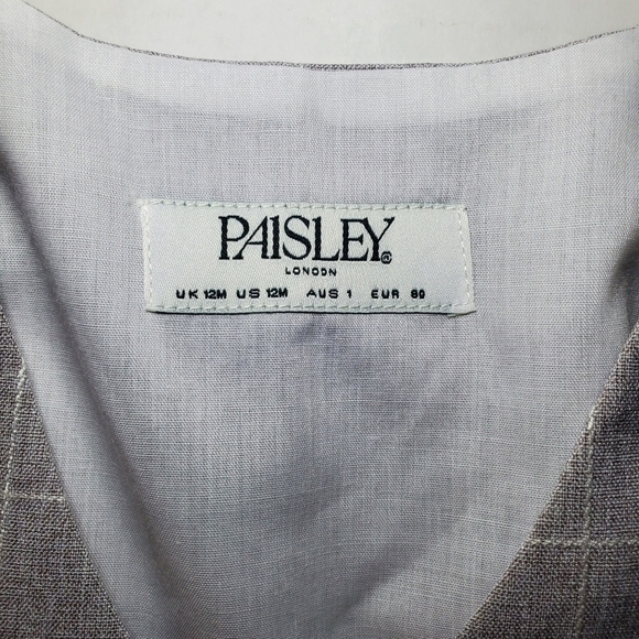 Paisley of London Gray 12M 2 piece Vest/Pant - Picture 4 of 8